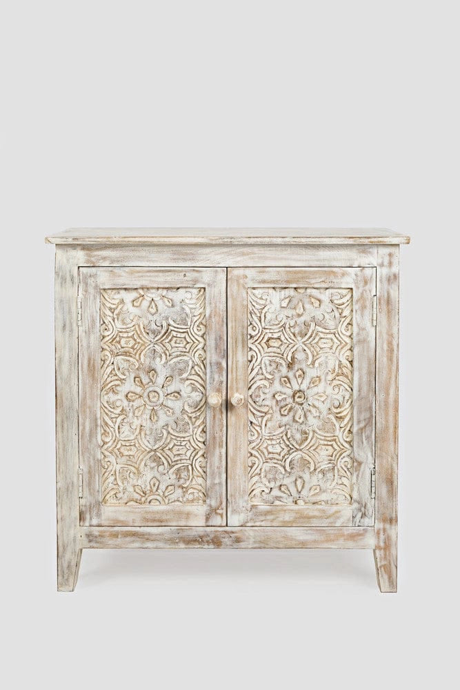 Global Archive Hand Carved Accent Chest