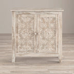 Global Archive Hand Carved Accent Chest