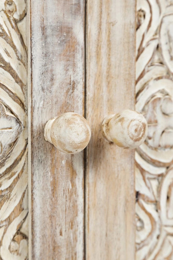 Global Archive Hand Carved Accent Chest
